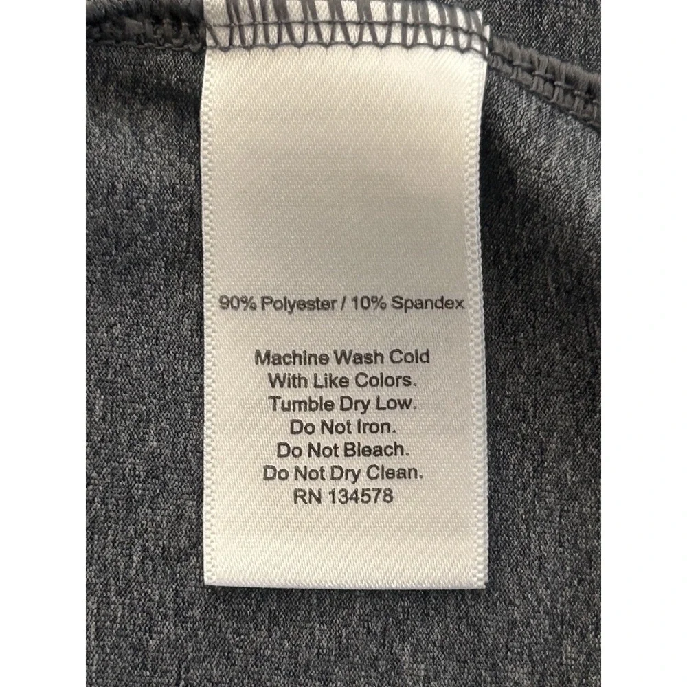 Vineyard Vines Whale Harbor Performance Tee‎ Boys Large Long Sleeve Gray Size 16